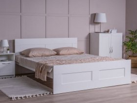 Кровать двуспальная 1,6м Сириус в Ужуре - uzhur.mebel-nsk.ru | фото