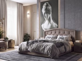 Кровать двуспальная 1,8м Верона-2 в Ужуре - uzhur.mebel-nsk.ru | фото