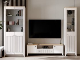 Модульная стенка Валенсия в Ужуре - uzhur.mebel-nsk.ru | фото