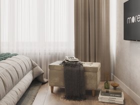Пуф Чарли-2 (капучино) в Ужуре - uzhur.mebel-nsk.ru | фото