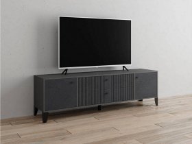 Тумба под ТВ Парус-10 (графит/гранит лофт) в Ужуре - uzhur.mebel-nsk.ru | фото